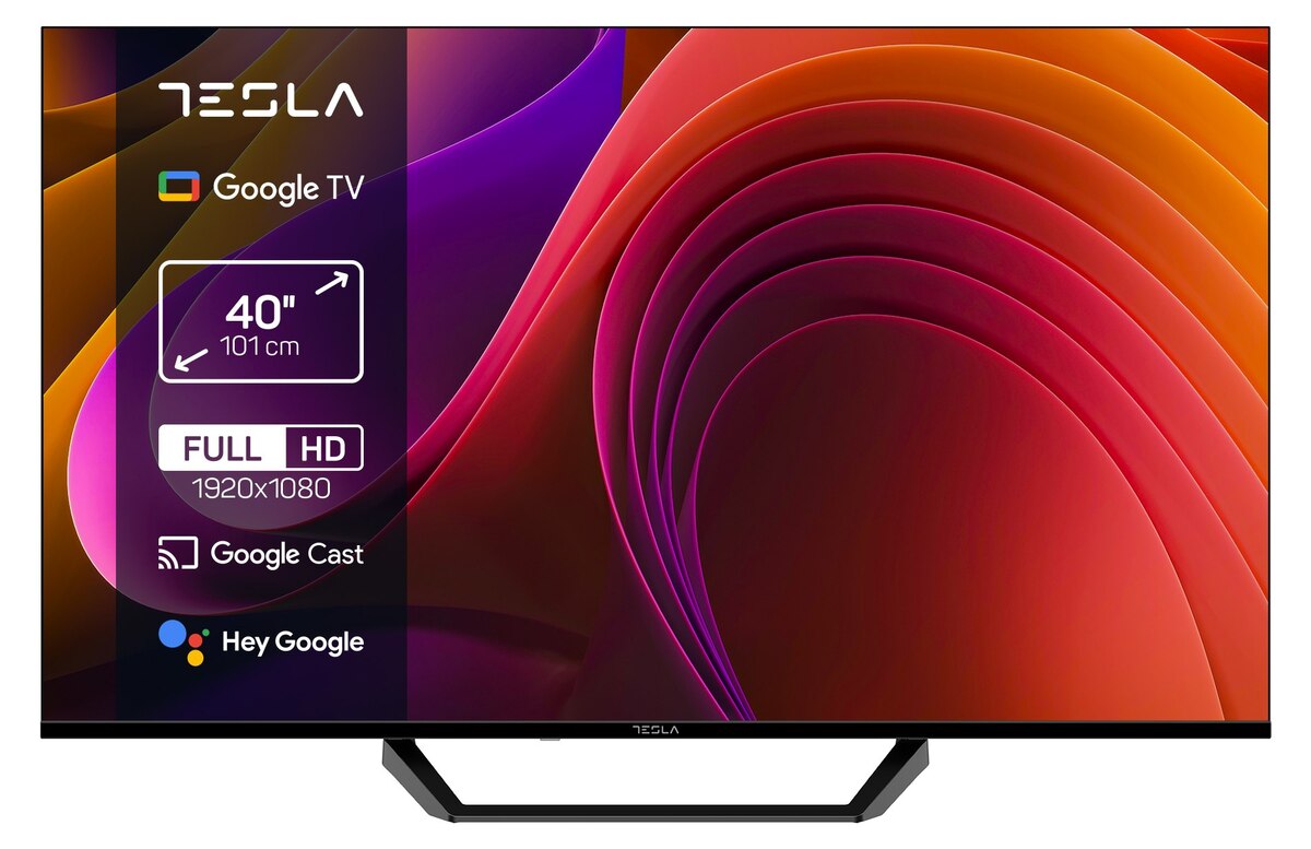 TESLA 40E655BFS GOOGLE TV 40" FHD